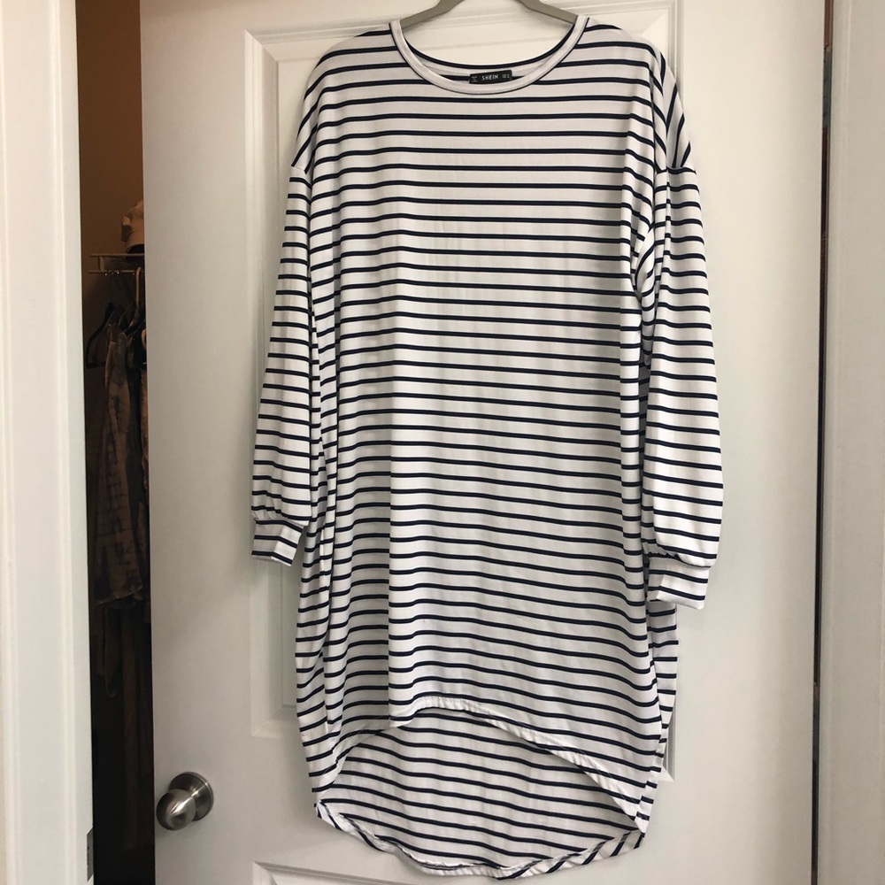 Shein striped dress